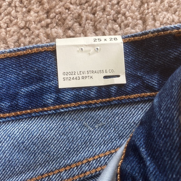 Wedgie Straight Distressed High Rise Jeans - Picture 6 of 8